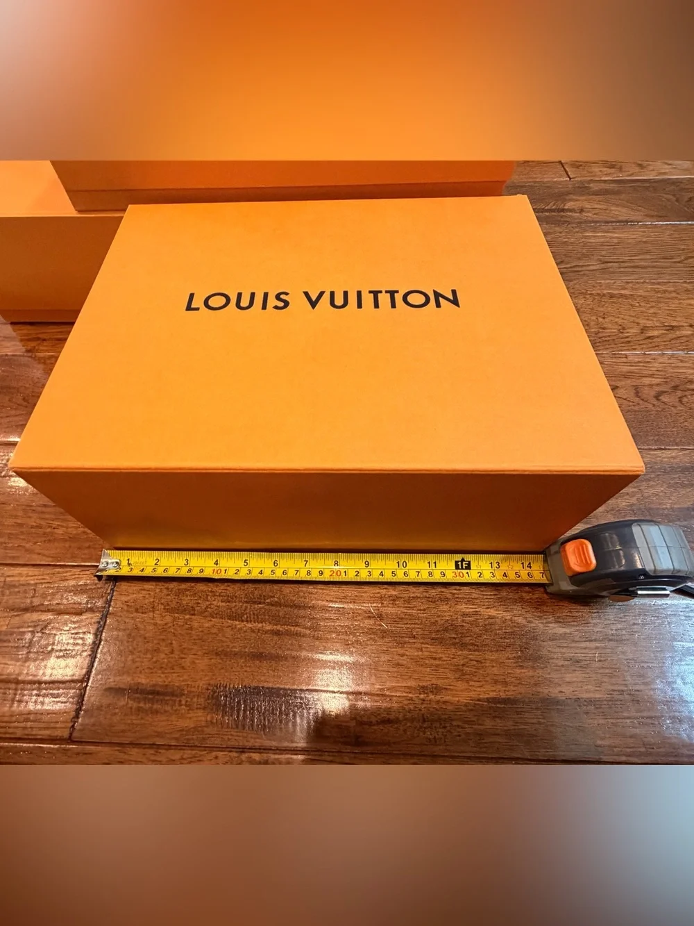 Louis Vuitton Orange Signature Gift boxes. 5 different variations.